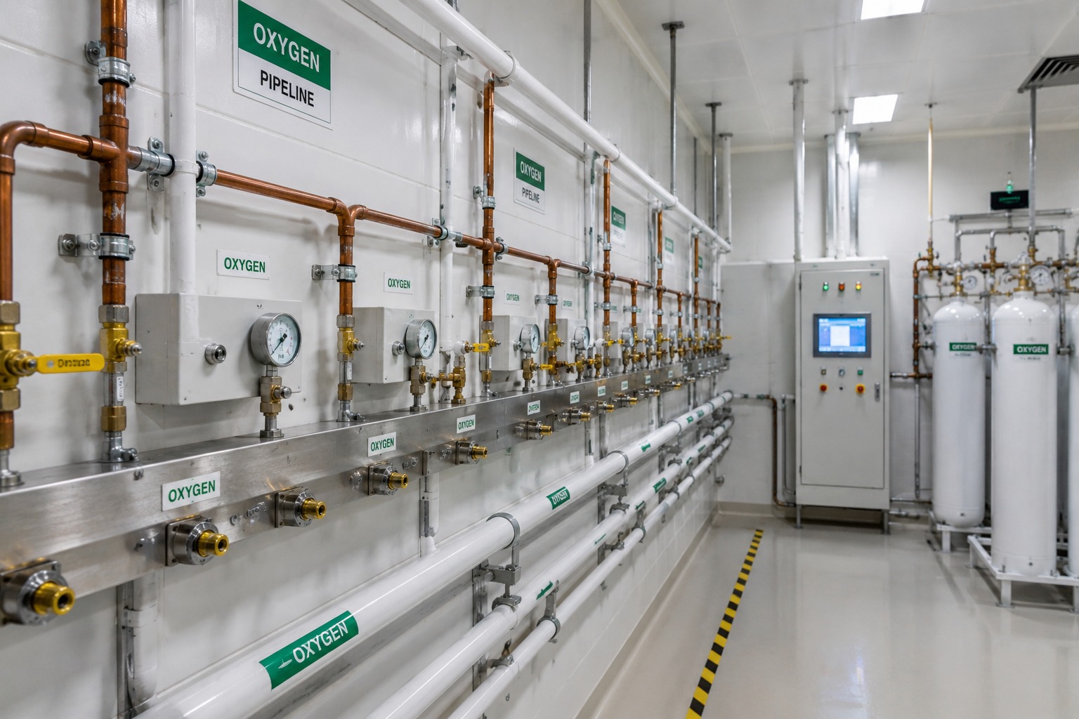 Illustration for Medical Gas Pipeline Systems Sri Lanka.