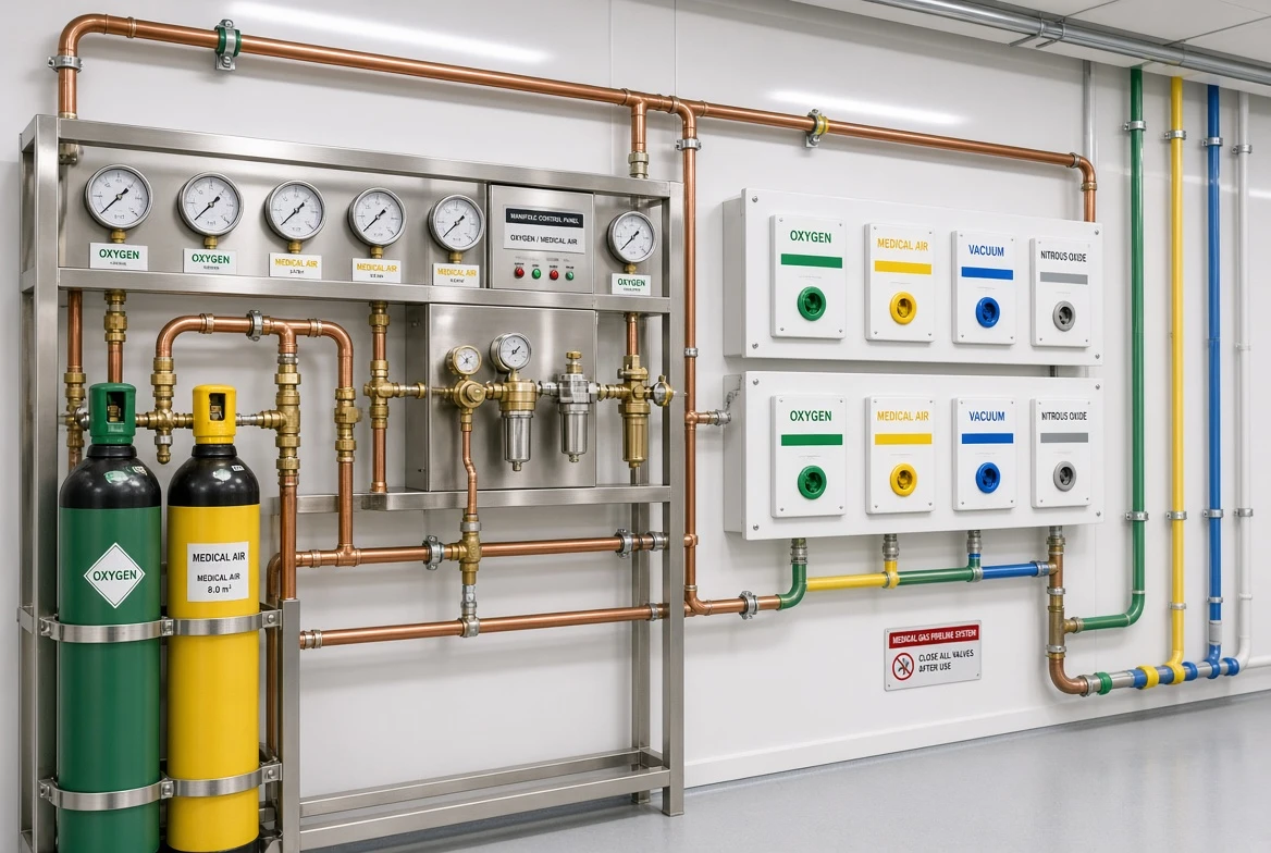 Illustration for Medical Gas Storage Sri Lanka.